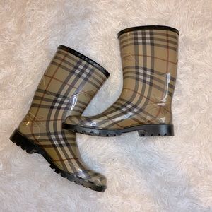 Burberry short rainboots